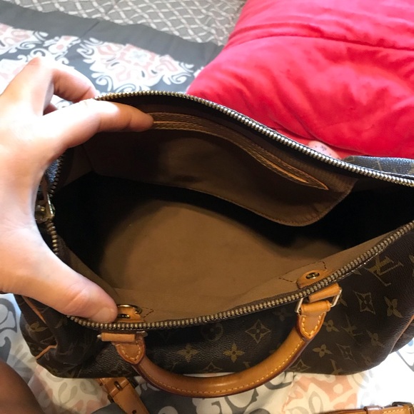 AUTHENTIC LV shoulder bag monogram 30 - Picture 5 of 8